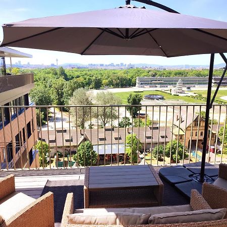 Panorama Apartment Vienna - Free Parking, Sauna & Fitness Buitenkant foto