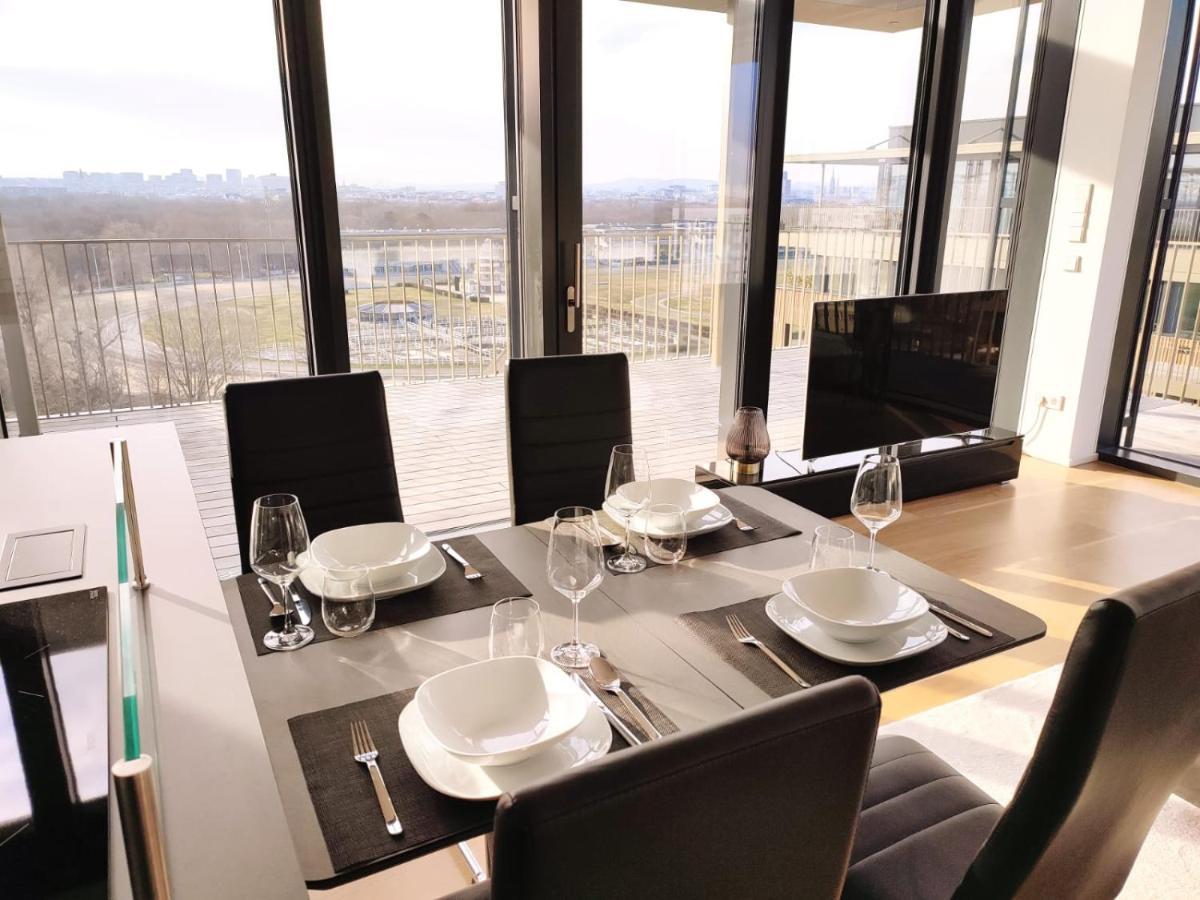 Panorama Apartment Vienna - Free Parking, Sauna & Fitness Buitenkant foto